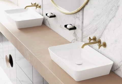 Korek do umywalki lub bidetu z tuleją - ceramiczny Korek do umywalki lub bidetu z tuleją - ceramiczny