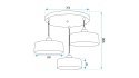 Lampa wisząca APP1334-3CP