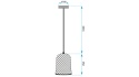 Lampa wisząca APP1335-1CP