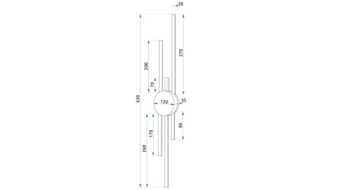 Lampa kinkiet APP1437-W