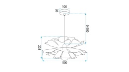 Lampa APP1953-CP White