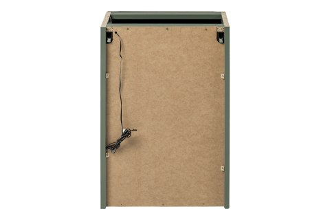 Jednodrzwiowa szafka pod blat z podświetleniem LED 40 cm SOMBRA GREEN