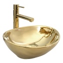Umywalka nablatowa REA SOFIA GOLD