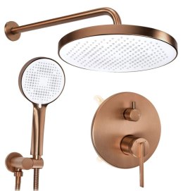 ZESTAW NATRY PODT GRACE JS-H7038BRG MIEDŹ SZCZOT