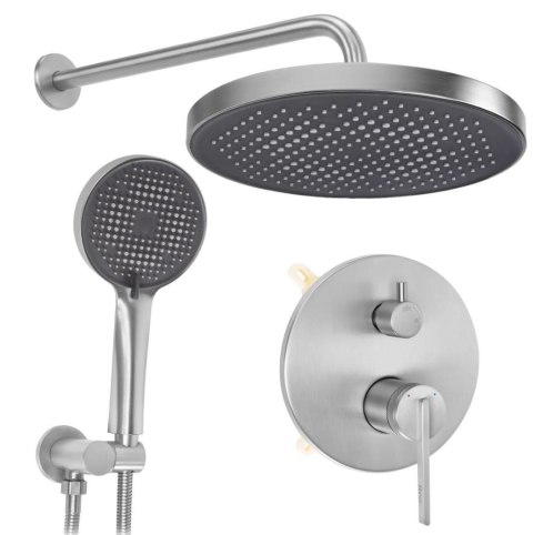 ZESTAW NATRY PODT GRACE JS-H7038N NIKIEL SZCZOT