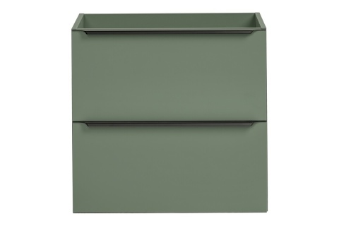 Szafka łazienkowa z dwiema szufladami i z blatem 120 cm SOMBRA GREEN