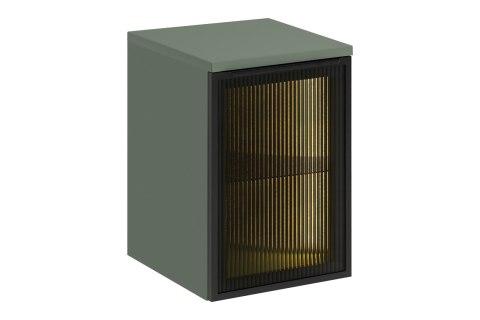 Szafka łazienkowa z podświetleniem LED i z blatem 40 cm SOMBRA GREEN