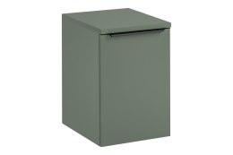Szafka łazienkowa z koszem na pranie i z blatem 40 cm SOMBRA GREEN