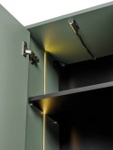 Zestaw szafka łazienkowa z blatem 40 cm i z szafką górną 40 cm SOMBRA GREEN