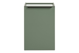 Szafka łazienkowa z koszem na pranie i z blatem 40 cm SOMBRA GREEN