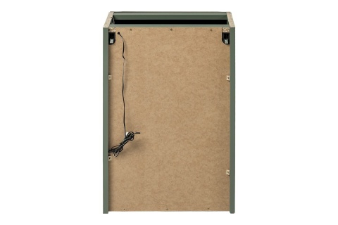 Szafka łazienkowa z podświetleniem LED i z blatem 40 cm SOMBRA GREEN