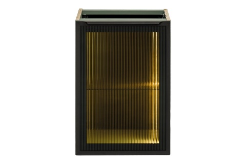 Szafka łazienkowa z podświetleniem LED i z blatem 40 cm SOMBRA GREEN