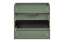 Szafka łazienkowa z dwiema szufladami i z blatem 60 cm SOMBRA GREEN