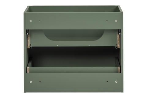 Szafka łazienkowa z dwiema szufladami i z blatem 70 cm SOMBRA GREEN