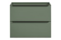 Szafka łazienkowa z dwiema szufladami i z blatem 70 cm SOMBRA GREEN