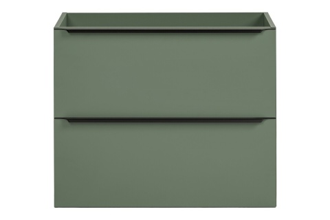Szafka łazienkowa z dwiema szufladami i z blatem 70 cm SOMBRA GREEN