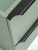 Szafka łazienkowa z dwiema szufladami i z blatem 80 cm SOMBRA GREEN