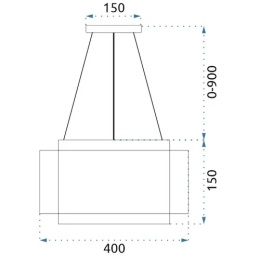 Lampa wisząca APP1000-CP