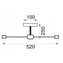 Lampa pająk APP1024-5CP