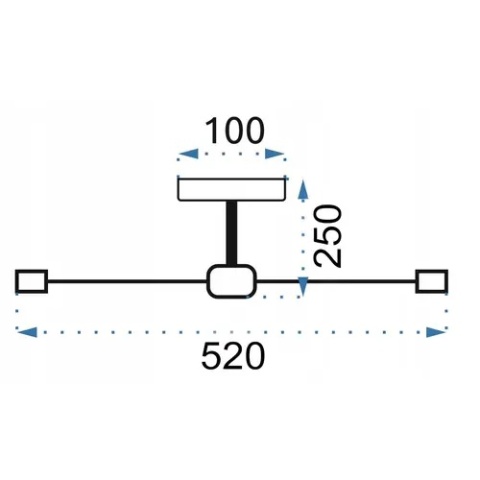 Lampa pająk APP1024-5CP