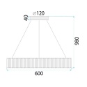 Lampa kryształowa APP1079-CP