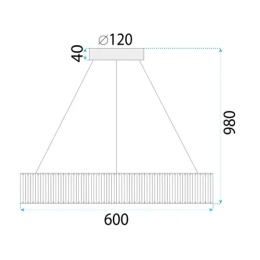 Lampa kryształowa APP1079-CP