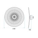 Lampa kinkiet bambusowy boho APP1267