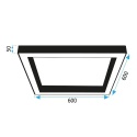 Lampa APP1284-C Black