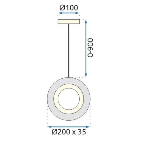 Lampa G119-1CP Gold