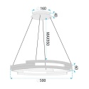 Lampa G127-CP 50cm Gold