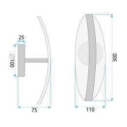Lampa G130-W Gold