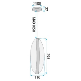Lampa G131-CP Gold