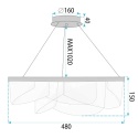 Lampa G138-CP 50cm Gold