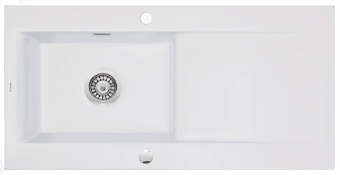 Zlewozmywak ceramiczny 1-komorowy z ociekaczem Zlewozmywak ceramiczny 1-komorowy z ociekaczem