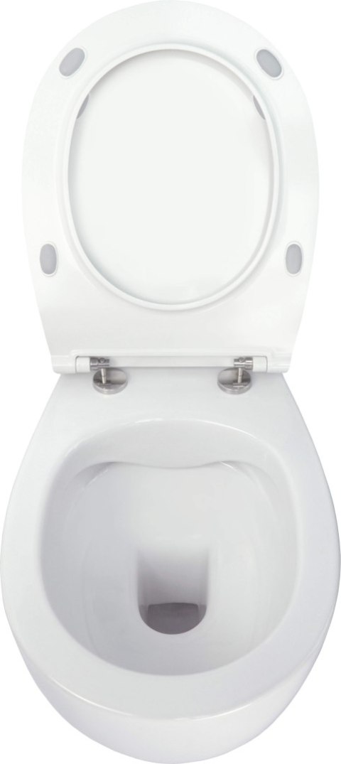 Miska WC z deską bezkołnierzowa Miska WC z deską bezkołnierzowa