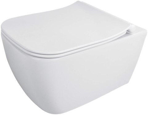 Miska WC z deską bezkołnierzowa Miska WC z deską bezkołnierzowa