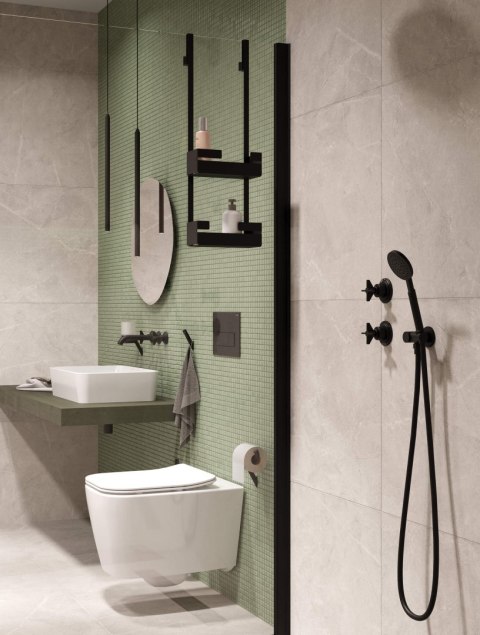 Miska WC z deską bezkołnierzowa Miska WC z deską bezkołnierzowa