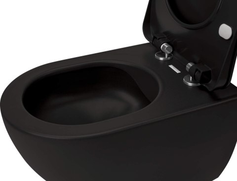Miska WC z deską bezkołnierzowa Miska WC z deską bezkołnierzowa