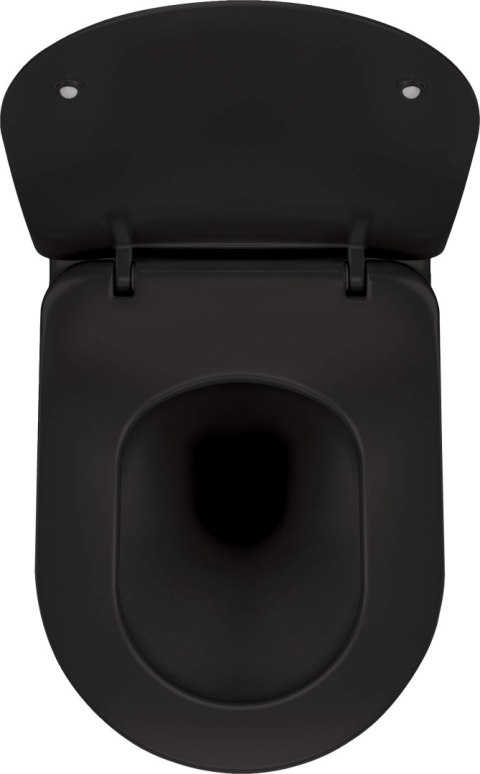 Miska WC z deską bezkołnierzowa Miska WC z deską bezkołnierzowa