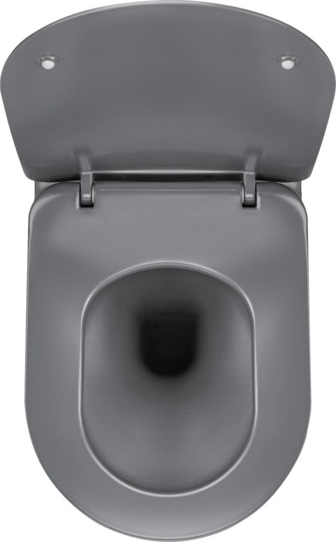 Miska WC z deską bezkołnierzowa Miska WC z deską bezkołnierzowa