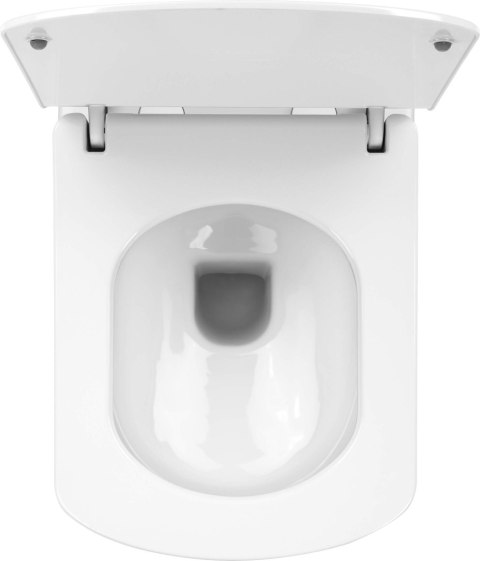Miska WC z deską bezkołnierzowa Miska WC z deską bezkołnierzowa