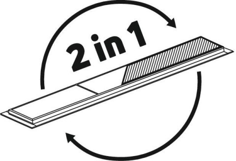 Odpływ liniowy podłogowy 70 cm - Odwracalny Odpływ liniowy podłogowy 70 cm - Odwracalny