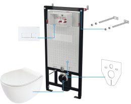Zestaw WC podtynkowy 6 w 1