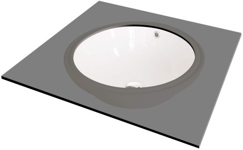 Umywalka ceramiczna podblatowa Umywalka ceramiczna podblatowa