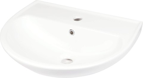 Umywalka ceramiczna ścienna z miejscem na baterię Umywalka ceramiczna ścienna z miejscem na baterię