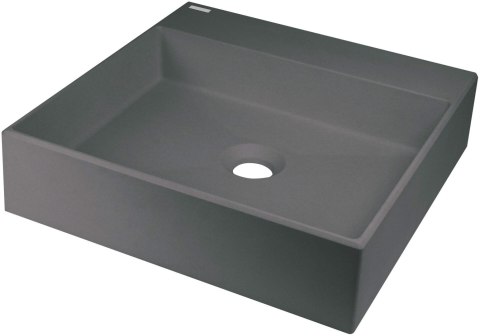 Umywalka granitowa nablatowa z miejscem na baterię - 400x400 mm Umywalka granitowa nablatowa z miejscem na baterię - 400x400 mm
