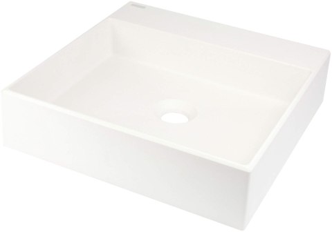 Umywalka granitowa nablatowa z miejscem na baterię - 400x400 mm Umywalka granitowa nablatowa z miejscem na baterię - 400x400 mm