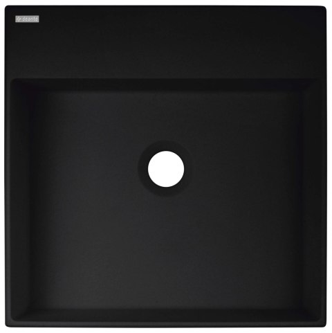 Umywalka granitowa nablatowa z miejscem na baterię - 400x400 mm Umywalka granitowa nablatowa z miejscem na baterię - 400x400 mm