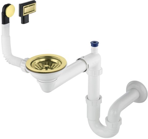 Syfon do zlewozmywaka granitowego 1-komorowego - Space-Saver Syfon do zlewozmywaka granitowego 1-komorowego - Space-Saver