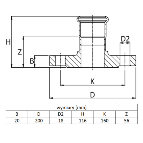 Kołnierz adapterowy DN80 (88,9) PN16 Raccorderie Metalliche Kołnierz adapterowy DN80 (88,9) PN16 Raccorderie Metalliche